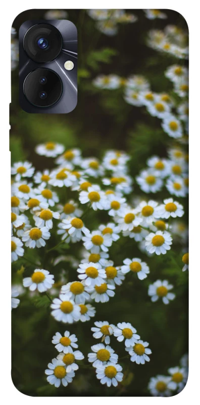 Чехол на TECNO Spark 9 Pro Ромашки v13 фото 1 из 1