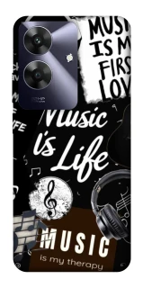 Чехол на Realme Note 60 Music is Life фото 1 из 1