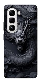Чохол на Infinix Hot 50 Pro black dragon фото 1 з 1