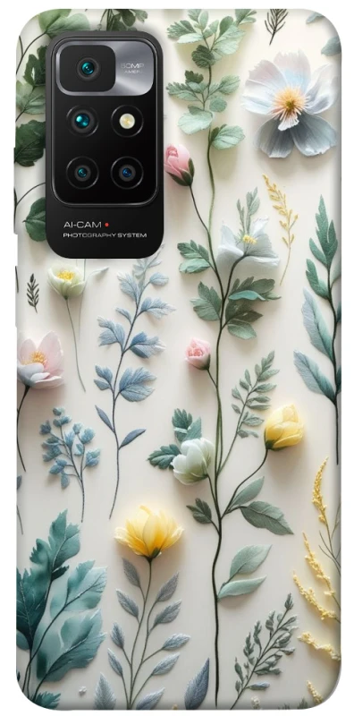 Чохол на Xiaomi Redmi 10 Floral design ver.4 фото 1 з 1