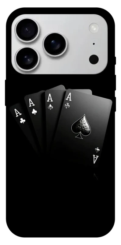 Чохол на Apple iPhone 17 Pro Max (6.9") Black Cards фото 1 з 1