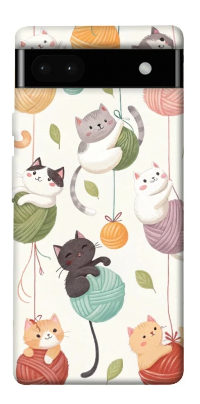 Чехол на Google Pixel 6a Funny Kittens фото 1 из 1