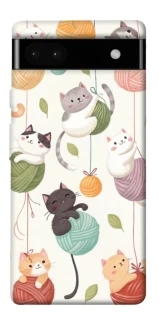 Чехол на Google Pixel 6a Funny Kittens фото 1 из 1