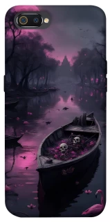 Чехол на Realme C2 Boat and flamingo фото 1 из 1