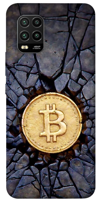 Чохол на Xiaomi Mi 10 Lite Bitcoin cracks фото 1 з 1