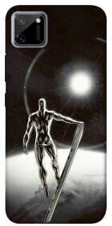 Чехол на Realme C11 Серебряный сёрфер фото 1 из 1