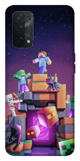 Чехол на Oppo A54 5G / A74 5G Minecraft aesthetics фото 1 из 1