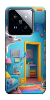 Чохол на Xiaomi 14 Pro crazy cat фото 1 з 1