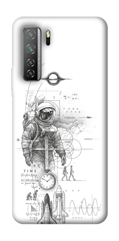 Чехол на Huawei Nova 7 SE Tattoo ver.1 фото 1 из 1