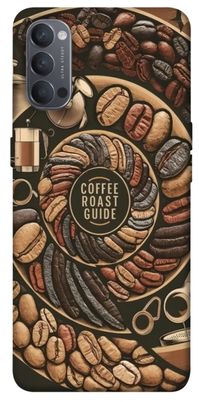Чохол на Oppo Reno 4 Coffee roast guide фото 1 з 1