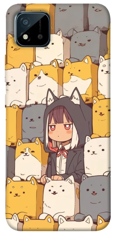 Чохол на Realme C11 (2021) Like a cat фото 1 з 1