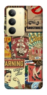 Чохол на Realme 14x Retro collage ver.2 фото 1 з 1