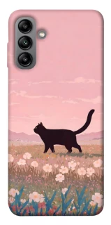 Чохол на Samsung Galaxy A04s cat on a field фото 1 з 1