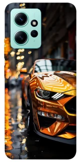 Чохол на Xiaomi Redmi Note 12 4G Golden sports car фото 1 з 1