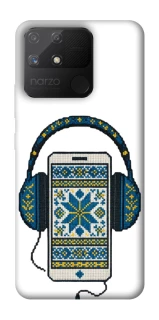 Чехол на Realme Narzo 50A Современная вышиванка фото 1 из 1