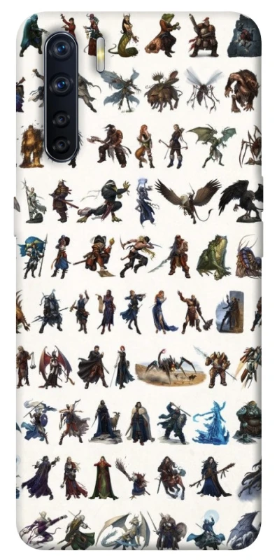 Чехол на Oppo A91 Character Selection фото 1 из 1