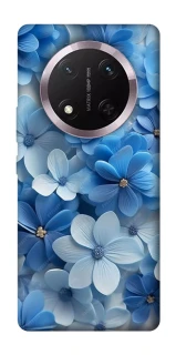 Чехол на Honor X9c Синие цветы фото 1 из 1