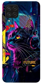 Чохол на Samsung Galaxy A22 4G Cyber Cat v2 фото 1 з 1
