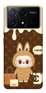 Чехол на Xiaomi Poco X6 Labubu LV фото 1 из 1
