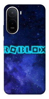 Чехол на Xiaomi Redmi A7 Pro 4G Roblox Space Logo Blue фото 1 из 2