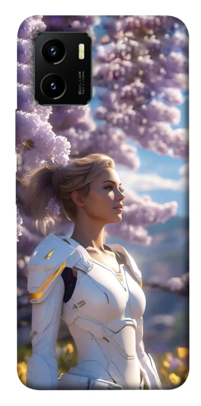 Чохол на Vivo Y15s Cyber space girl ver.1 фото 1 з 1