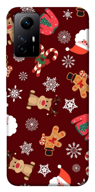 Чохол на Xiaomi Redmi Note 12S Новорічний v6 фото 1 з 1