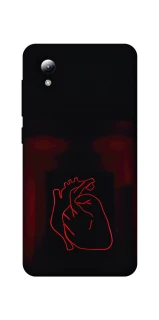 Чехол на ZTE Blade A3 (2019) Красное сердце фото 1 из 1