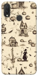 Чехол на Huawei P Smart+ (nova 3i) Halloween aesthetic ver.1 фото 1 из 1