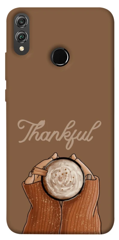 Чохол на Huawei Honor 8X Thankful coffee фото 1 з 1
