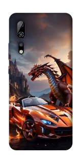 Чохол на ZTE Axon 10 Pro Сar and dragon фото 1 з 1