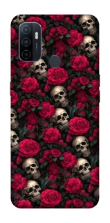 Чохол на Oppo A53 / A32 / A33 Черепа та рози фото 1 Чохол на Oppo A53 / A32 / A33 Черепа та рози фото 1 з 1
