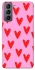 Чохол на Samsung Galaxy S21 FE Red hearts 2 фото 1 з 1