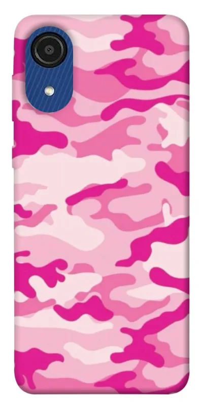 Чохол на Samsung Galaxy A03 Core camouflage pink фото 1 з 1