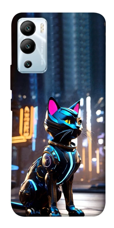 Чохол на Infinix Hot 12i Cyber cat фото 1 з 1