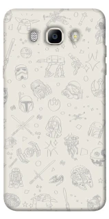 Чохол на Samsung J510F Galaxy J5 (2016) Star Wars background ver.1 фото 1 з 1
