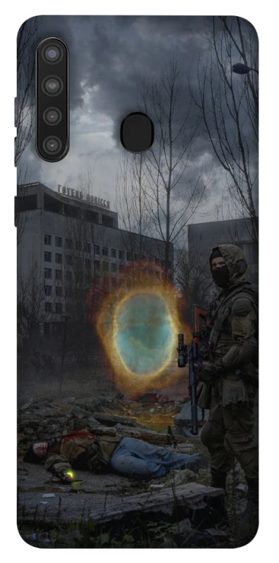 Чехол на Samsung Galaxy A21 Сталкер v6 фото 1 из 1