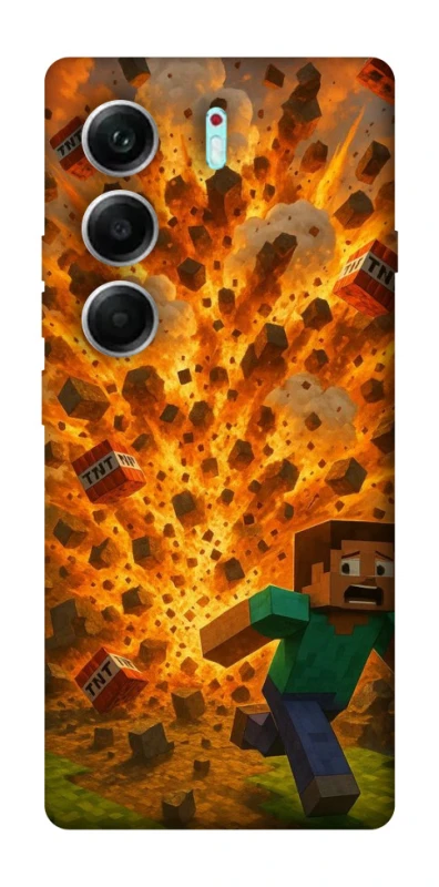 Чохол на Tecno Camon 40 Pro Minecraft v7 фото 1 з 1