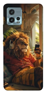 Чохол на Motorola Moto G72 Лев v2 фото 1 з 1