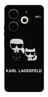Чохол на TECNO Pova 6 Neo (LI6) Karl Lagerfeld фото 1 з 1