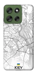 Чохол на Motorola Moto G56 5G Kiev white map фото 1 з 1