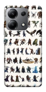 Чехол на Xiaomi Redmi Note 13 4G Character Selection фото 1 из 1