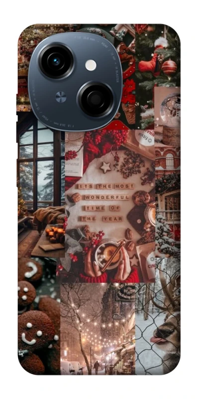 Чохол на TECNO Spark Go 1 Christmas spirit ver.3 фото 1 з 1