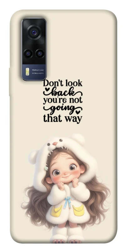 Чохол на Vivo Y53s Don't look back фото 1 з 1