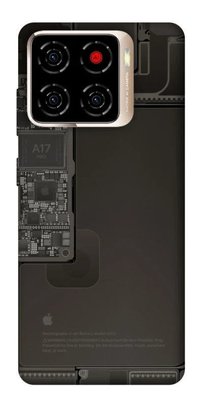 Чохол на ZTE Blade A56 iPhone 17 фото 1 з 1