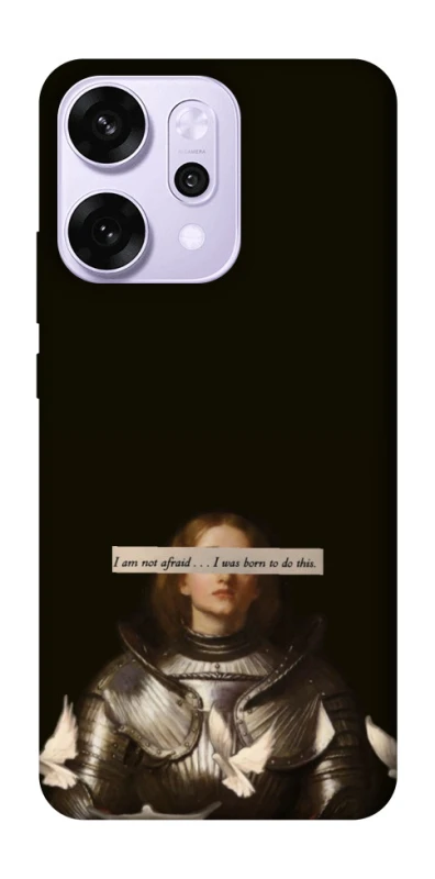 Чохол на Oppo Reno 14 Pro Not afraid фото 1 з 1