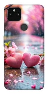 Чехол на Google Pixel 5A Pink heart фото 1 из 1