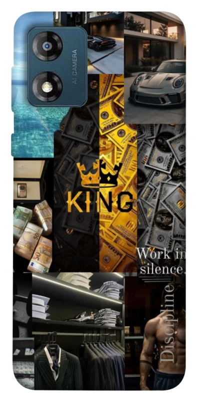 Чохол на Motorola Moto E13 King collage фото 1 з 1