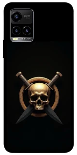Чохол на Vivo Y21 / Y33s Golden Skull фото 1 з 1