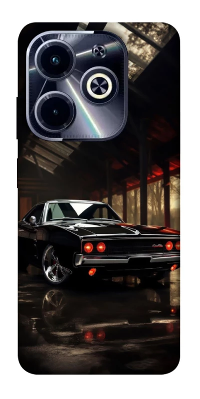 Чохол на Infinix Hot 40i Black classic car фото 1 з 1