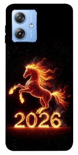 Чохол на Motorola Moto G84 Red Fire Horse ver.1 фото 1 з 1
